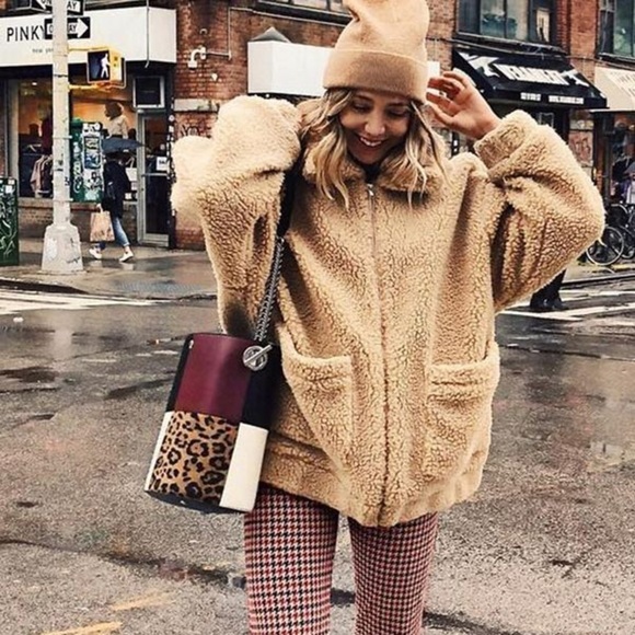 I.AM.GIA. Pixie Teddy Coat Oversized - Picture 3 of 16